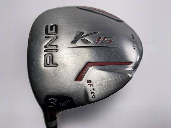 Ping K15 3 Fairway Wood 16* TFC149 Stiff Graphite Mens LH