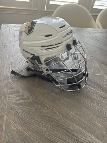 Warrior Box Lacrosse Helmet Worn Once