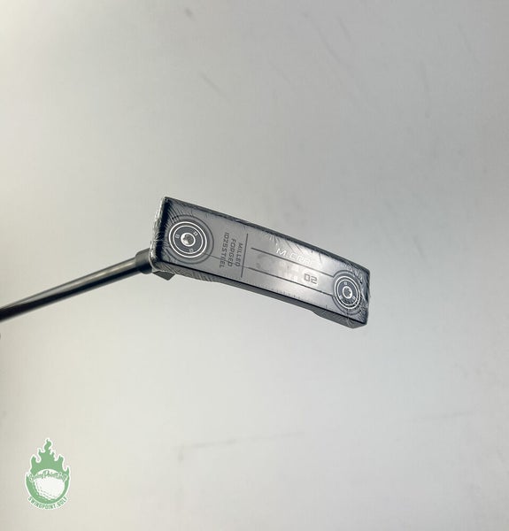 New LH Mizuno M Craft OMOI 02 Black Ion Forged 34" Putter Steel Golf Club