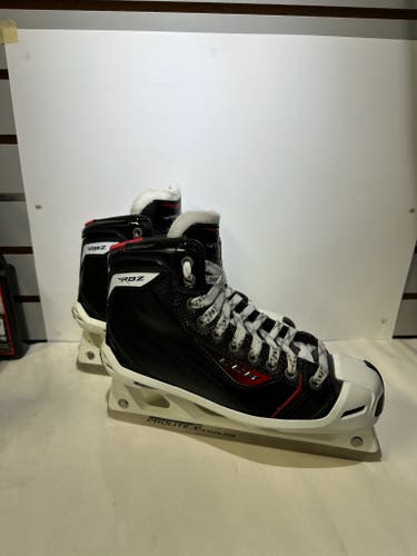 New Senior CCM RBZ 80 Hockey Goalie Skates - Size 7 Regular Width