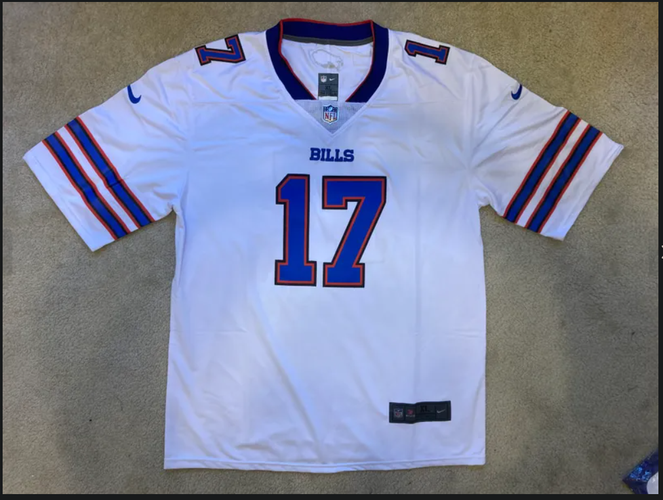 NEW - Men's Stitched Nike NFL Jersey - Josh Allen - Bills - Size L