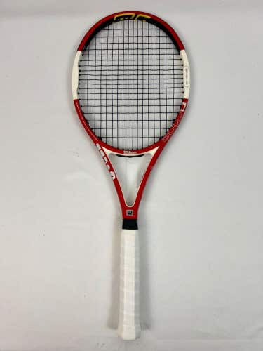 Wilson N Code Six One Tour 90 4 1/2, Very Good Condition Roger Federer