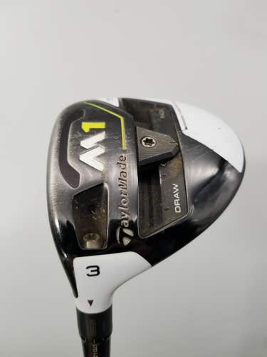 LEFTY 2017 TAYLORMADE M1 3 WOOD 15* REGULAR MITSUBISHI KURO KAGE 70 +HC GOOD