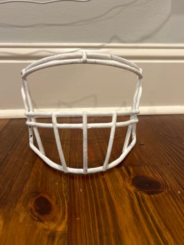 White Ridell Youth Facemask