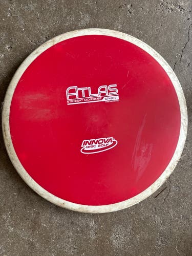 Red Disc Golf Straight Mid-Range