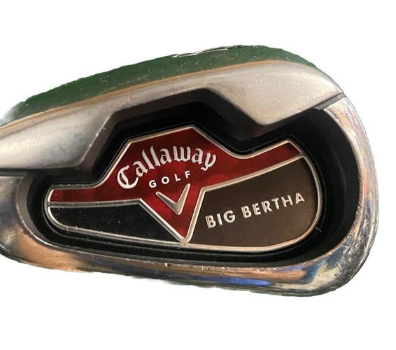 Callaway Golf Big Bertha 2006 6 Iron LH Men's Stiff Steel 37" Nice Factory Grip