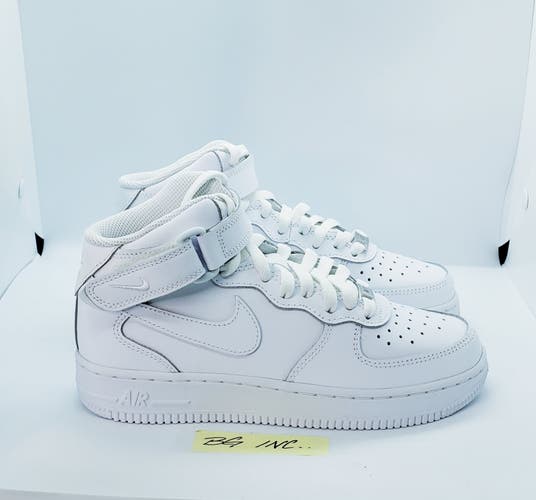Nike Air Force 1 Mid LE White DH2933-111 Youth size 4.5Y Women's sz 6 NEW IN B0X