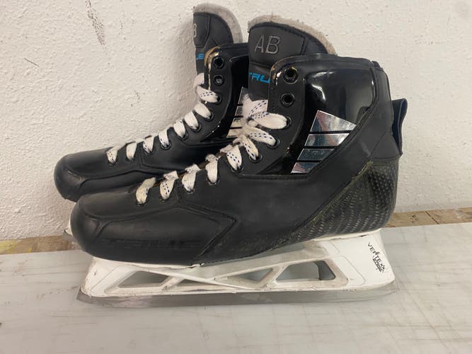 True Custom Pro Mens Pro Stock Size 10 Goalie Skates 72401