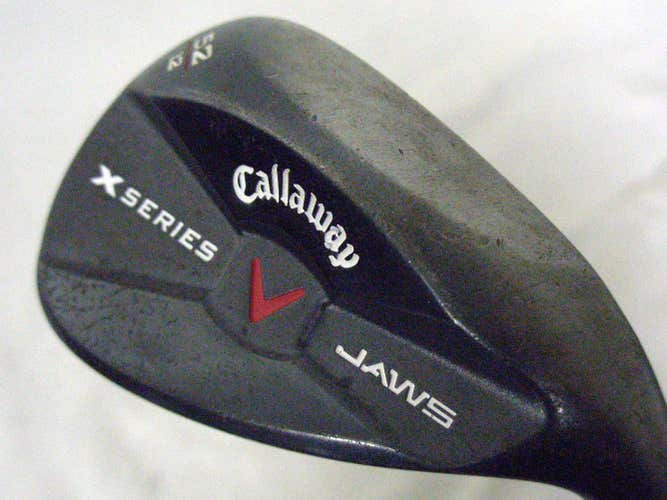 Callaway X Series Jaws Vintage Gap Wedge 52* 12* (Steel, LEFT) Raw Golf Club LH