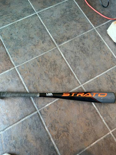 Used Kid Pitch (9YO-13YO) AXE Strato Bat USABat Certified (-10) Composite 17 oz 27"