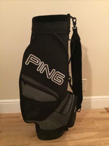 Ping Cart Staff Golf Bag with 6-way Dividers & Rain Cover