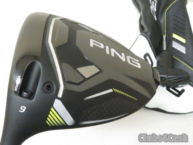 PING G430 MAX 10K Driver 9° HZRDUS Smoke RDX Red 60g 6.5 X +Cover .. LEFT  MINT