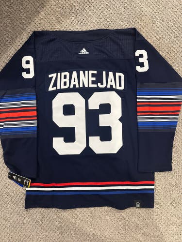 Mika Zibanejad  New York Rangers Alternate Jersey size 50/medium