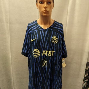 NWT Nike Club America Vapor Match ADV Away 22/23 Soccer Jersey XXL 2XL