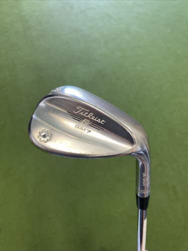 Used RH Titleist Vokey SM7 58.14* Lob Wedge Stiff Steel