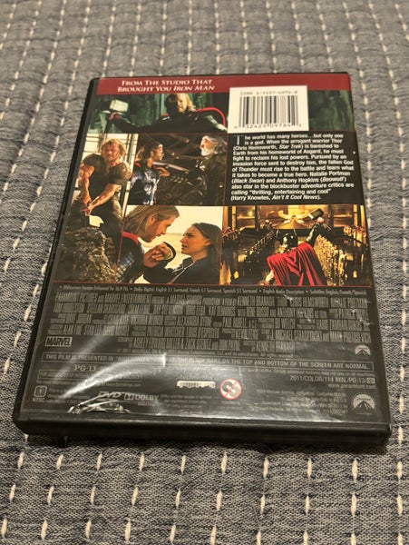 Marvel Thor DVD Movie PG-13