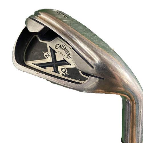 Callaway Golf X-20 6 Iron Stiff Steel 37" Great Factory Grip Men's RH Nice Club