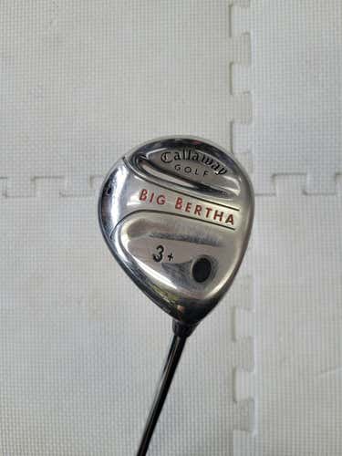 Used Callaway Big Bertha 2004 3 Wood Uniflex Steel Shaft Fairway Woods