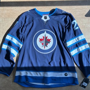 Signed Nikolaj Ehlers Winnipeg Jets Size 54 Men's Adidas Jersey with COA