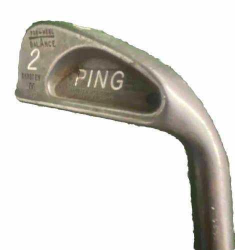 Ping Karsten IV 2 Iron Black Dot Stiff Steel 40" Arthritic Grip Men's RH