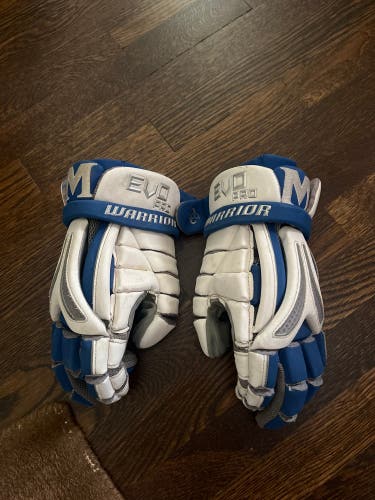 Warrior evo pro adjustable lacrosse gloves