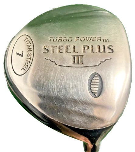 Turbo Power 7 Wood Steel Plus III 22* 65g Mid-Kick Stiff Graphite 41.5" Men's RH