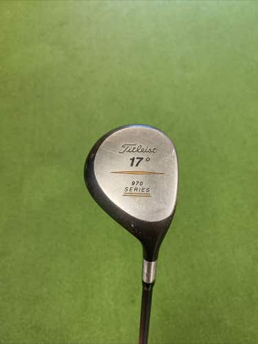 Rare Titleist 970 Series 4/5 Fairway Wood 17* Aldila Tour Graphite Extra Stiff