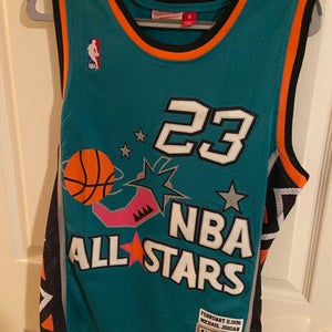 Michael Jordan All Star Jersey Used Adult Small Men's Jersey