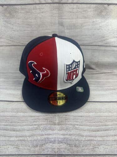 Houston Texans 2023 NFL New Era 59Fifty Official Field Sideline 7 1/2