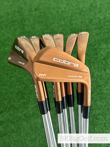 Cobra King Rickie Fowler RF Copper Forged MB Iron Set 4-P / NS Pro Modus Tour 120 X Extra Stiff