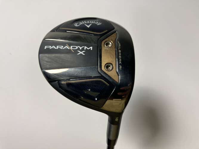 Callaway Paradym X 5 Fairway Wood 18* Ascent 70g Stiff Graphite Mens RH