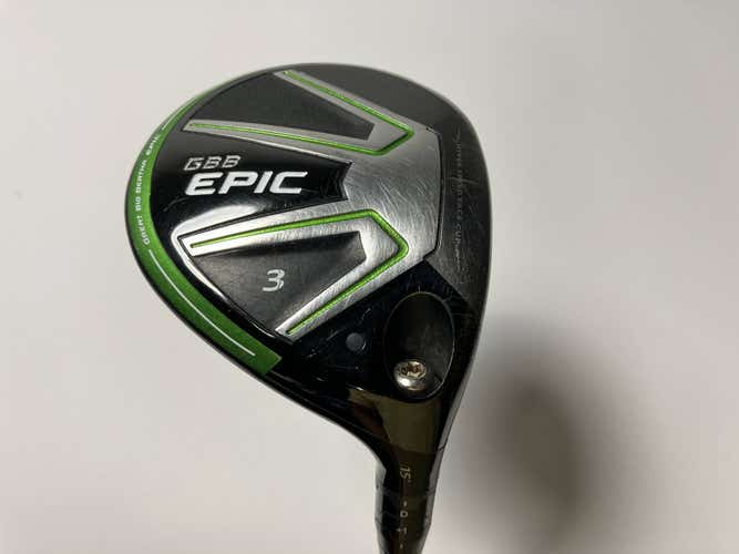 Callaway GBB Epic 3 Fairway Wood 15* Project X HZRDUS 5.5 T800 65g Regular RH