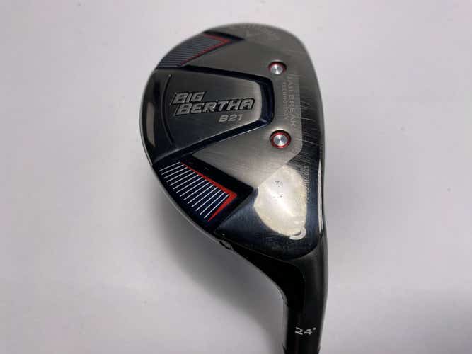 Callaway Big Bertha B21 5 Hybrid 24* RCH 65 Senior Graphite Mens RH Midsize Grip