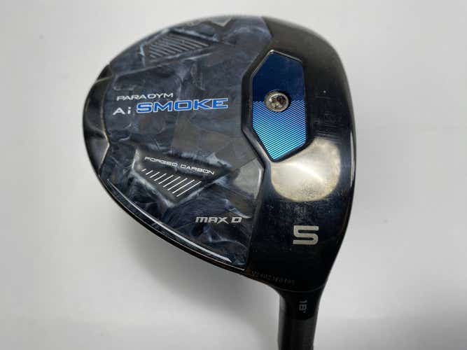 Callaway Paradym Ai Smoke Max D 5 Fairway 18* Tensei Blue AV Xlink Regular RH