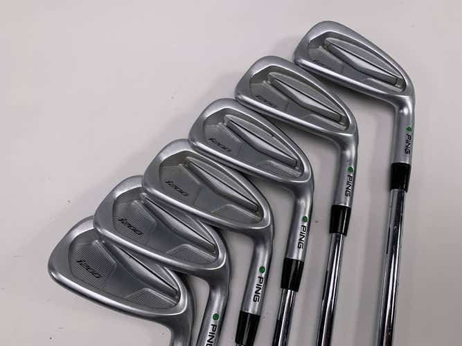 Ping i200 Iron Set 5-PW Green Dot 2* Up AWT 2.0 Stiff Steel Mens RH