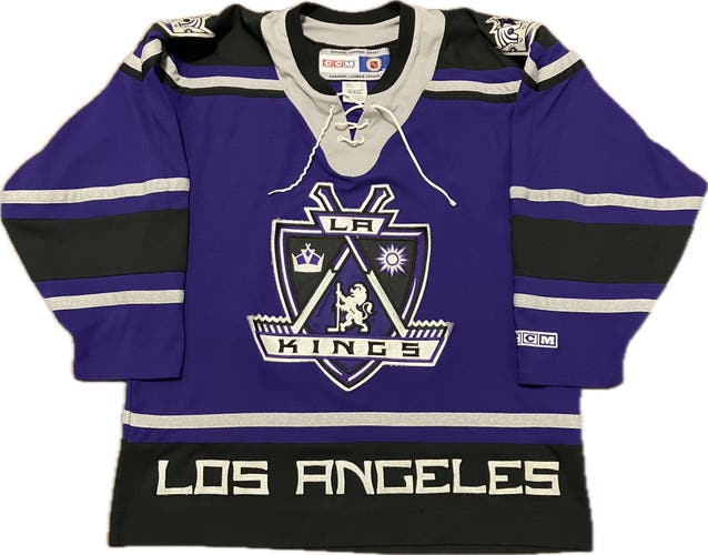 Los Angeles Kings Blank CCM NHL Hockey Jersey Size L