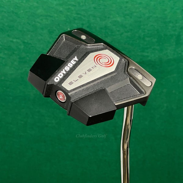 Odyssey ELEVEN Triple Track 34" Double-Bend Mallet Putter W/ Stroke Lab & HC