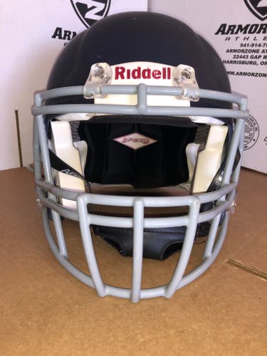 USED RIDDELL SPEED ADULT HELMET - MEDIUM - FLAT NAVY