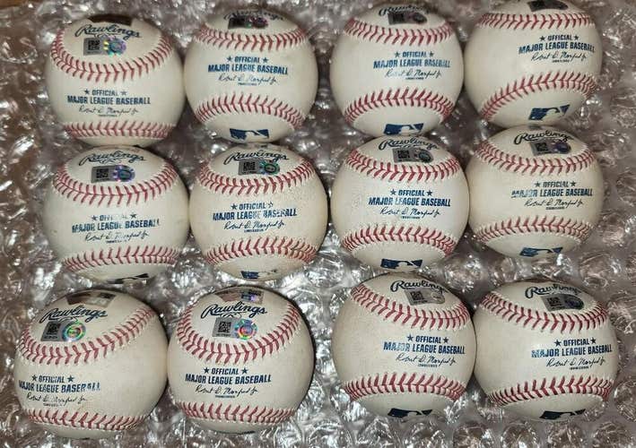New York Yankees Authentic Game Used Baseball vs Oakland Athletics A's 6-19-21