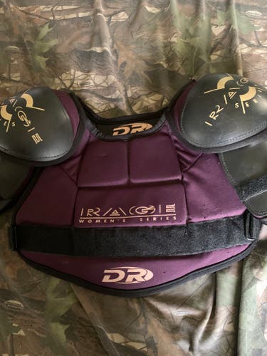 Used DR Rage Series Women Series Lacrosse Shoulder Pads