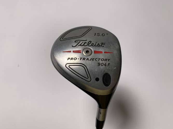 Titleist 904 F 3 Fairway Wood 15* Aldila NV Green 75g Stiff Graphite Mens RH