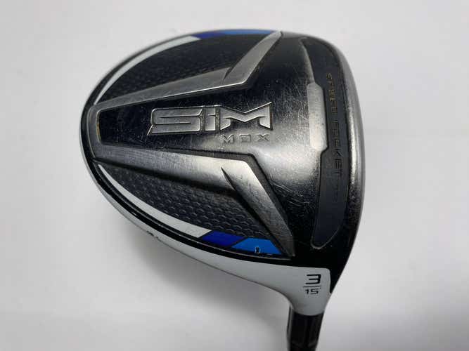 TaylorMade SIM MAX 3 Fairway Wood 15* Fujikura Ventus Blue 6-X Extra Stiff RH