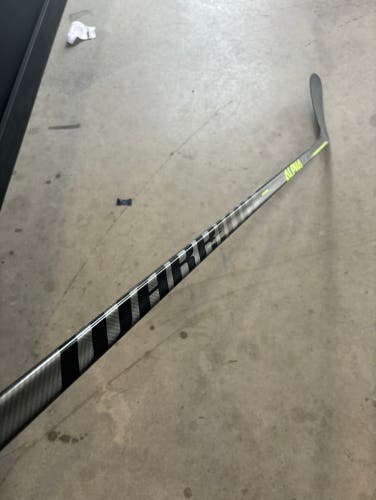 “ECHL” Senior Warrior Left Hand P29 Pro Stock Alpha Lx 20 Hockey Stick