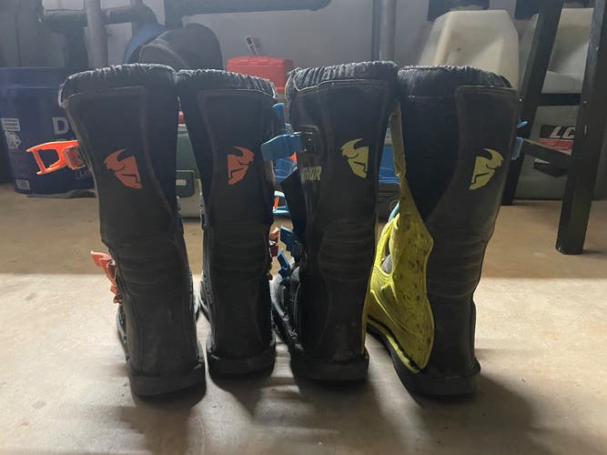 Youth motorcycle boots size 7
