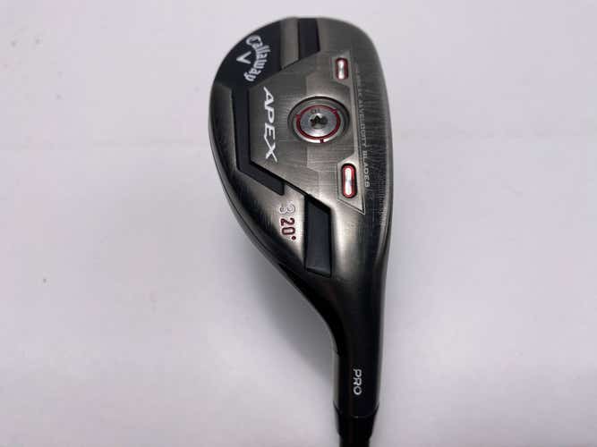 Callaway Apex Pro 21 3 Hybrid 20* Mitsubishi Chemical MMT Stiff Graphite Mens RH