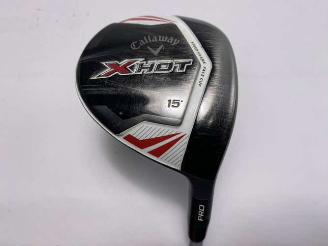 Callaway 2013 X Hot Pro 3 Fairway Wood 15* Project X PXv 6.0 Stiff Graphite RH