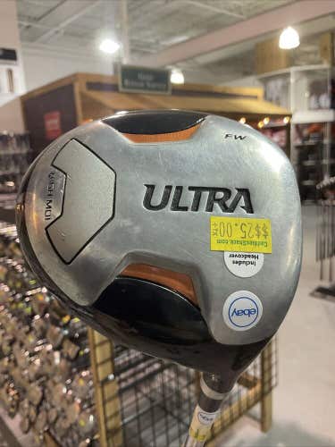 Wilson Ultra High MOI Golf Fairway 5 Wood UniFlex Steel Shaft