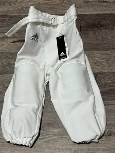 Adidas Climalite Football Integrated Padded Pants Mens XL White 690PA