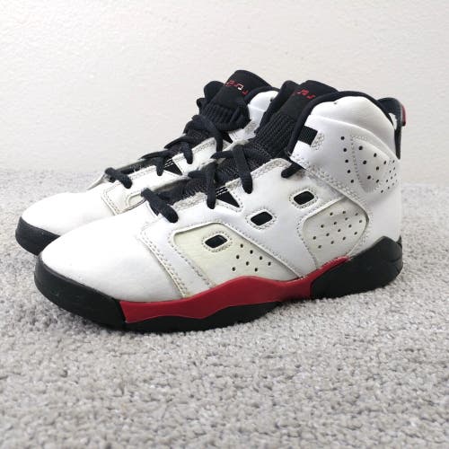 Nike Air Jordan 6-17-23 PS Boys 2Y Shoes Lace U White Gym Red Sneaker 428818-100