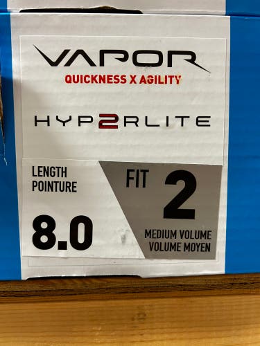 New Senior Bauer  8 Vapor Hyperlite 2 Hockey Skates